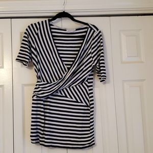 Motherhood Maternity Striped Top